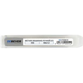 Метчик DeBever HSS STI М6x1 DB-STM0610 (артикул 23793465) – фото 2