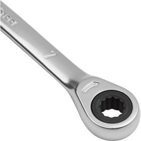 Комбинированный ключ с трещоткой 7мм AV Steel AV-315007 (артикул 15789757) – фото 2