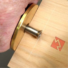 Разметочный дисковый рейсмус WOODWORK 205 мм, стальной, с медным упором и диском Torx STP-120 (артикул 24037977) – фото 4