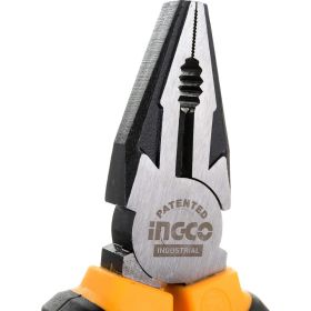 Комбинированные плоскогубцы INGCO 200мм INDUSTRIAL HCP28208 (артикул 16651229) – фото 2