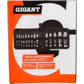 Набор пробойников для кожи Gigant GPST-1 (артикул 19512078) – фото 11
