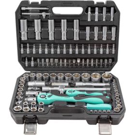 Набор инструментов profi 108пр. 1/4"",1/2""(6гр)(4-32мм) MAMEDFORCE MF-41082-5(54627) (артикул 28600214) – фото 2