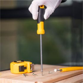 Крестовая отвертка DELI DL635125 PH1x125мм (магнит, TPR+PP ручка) 98365 (артикул 23396661) – фото 5