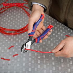 Усиленные бокорезы WORKPRO 180 мм (7 дюймов) CR-V WP231023 (артикул 23298759) – фото 8