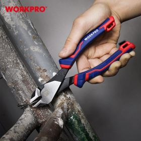 Усиленные бокорезы WORKPRO 180 мм (7 дюймов) CR-V WP231023 (артикул 23298759) – фото 9