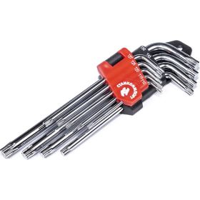 Набор угловых ключей Станкоимпорт torx, 9шт. CS-11.11.10 (артикул 26783984) – фото 1
