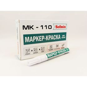 Маркер-краска SOFMIX МК-110, белый МК-110-1 (артикул 26868518) – фото 1