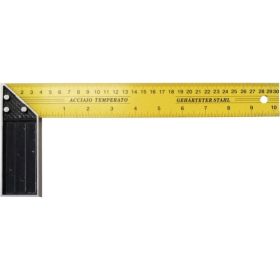 Столярный угольник EKOTOOLS металлический, 250 мм 6035125 (артикул 22946601) – фото 1