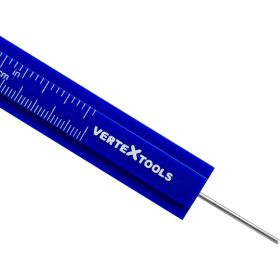 Штангенциркуль vertextools пластик 3010-03 (артикул 26900414) – фото 3