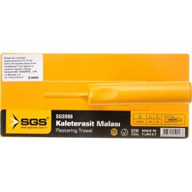 Профессиональная кельма для штукатурки SGS 998 275x125 мм, жёлтая 998SGS (артикул 24382341) – фото 3