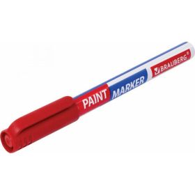 Лаковый маркер-краска BRAUBERG EXTRA paint marker 1 мм, красный, улучшенная нитро-основа, 151964 (артикул 16729051) – фото 5