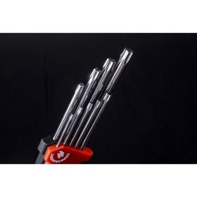 Набор угловых ключей Станкоимпорт torx, 9шт. CS-11.11.10 (артикул 26783984) – фото 5