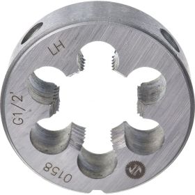 Трубная плашка ИНСТУЛС G 1/2 45x14 9ХС 2654-0158 лев ГОСТ 9740-71 00001220046 (артикул 20447068) – фото 1