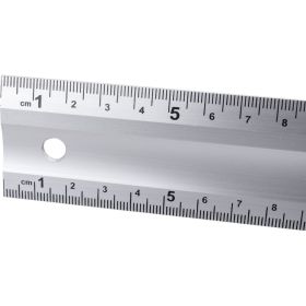 Линейка ALUKOMTOOLS алюминиевая строительная односторонняя - 40 см 211551400S (артикул 29276762) – фото 3