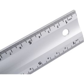 Линейка ALUKOMTOOLS алюминиевая строительная односторонняя - 40 см 211551400S (артикул 29276762) – фото 4