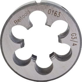 Трубная плашка Beltools G3/4"" 14Н диаметр нарезаемой резьбы=26,441 D=55 мм, ri.130.59 (артикул 23148309) – фото 1