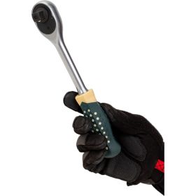Реверсивная трещотка с резиновой ручкой 1/2 ROCKFORCE RF-80242 (артикул 15995871) – фото 4