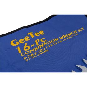 Набор комбинированных ключей GeeTee 16 пр. 14-2160-5 (артикул 16628846) – фото 5