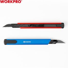 Нож для графических работ WORKPRO с отламывающимися лезвиями 30град. 9мм WP212020 (артикул 27721776) – фото 6