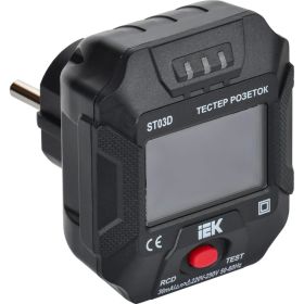 Тестер розеток IEK Arma2l 5 st03d A2L5-ST14-03 (артикул 26965412) – фото 1