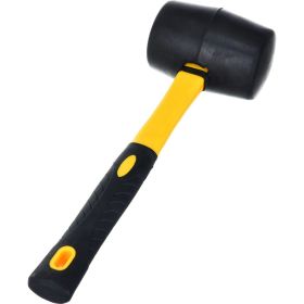 Резиновый молоток (киянка) HARDY 75 мм, ручка 2K, черный 2028-920075 (артикул 18506395) – фото 2
