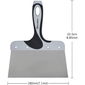 Шпатель Rollingdog Taping Knife, нержавеющая сталь 420, 180 мм., 50300 (артикул 22009300) – фото 4