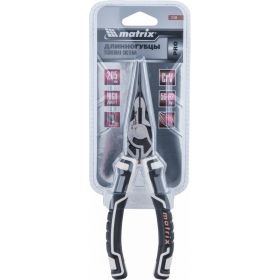 Прямые длинногубцы MATRIX PRO 205 мм, усиленная система 17198 (артикул 15877215) – фото 4