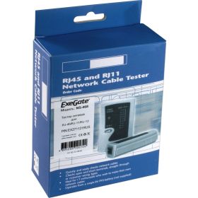 Сетевой тестер ExeGate NS-468 для RJ-45/RJ-11/RJ-12271121 (артикул 19004622) – фото 6