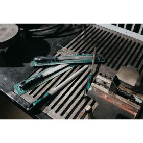 Напильник Abraforce полукруглый, 200 мм, с рукояткой, перекрестная насечка №2 АМ154589 (артикул 21661096) – фото 9