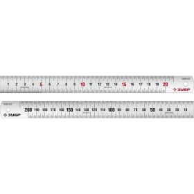 Про-20 Усиленная нержавеющая линейка 0,20 м ЗУБР 34280-020 (артикул 25146981) – фото 1