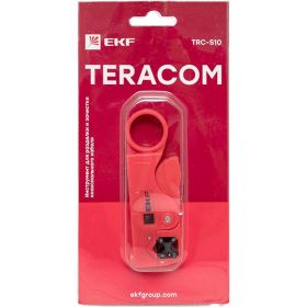 Инструмент для разделки и зачистки коаксиального кабеля EKF TERACOM TRC-S10 (артикул 28011776) – фото 11