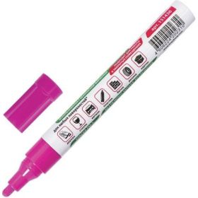 Лаковый маркер-краска BRAUBERG paint marker 4 мм, розовый, без ксилола, без запаха 151436 (артикул 16475409) – фото 2