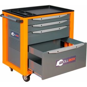 Инструментальная тележка Toollbox серии standart TBS-4 RAL 2008 (артикул 23388447) – фото 2