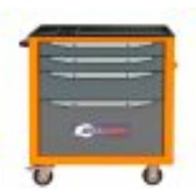 Инструментальная тележка Toollbox серии standart TBS-4 RAL 2008 (артикул 23388447) – фото 3