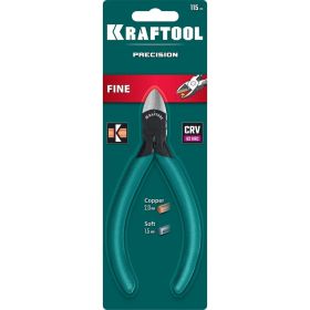 Прецизионные бокорезы KRAFTOOL Precision чистый рез 115 мм 220017-6-11_z01 (артикул 26943344) – фото 3