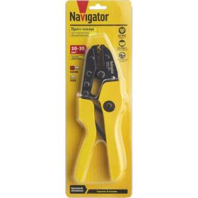 Пресс-клещи Navigator NHT-Pkv01-M-35 (для втулочных, 35 мм2) 80381 (артикул 22467207) – фото 3