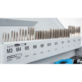 Набор ручных метчиков и плашек NORGAU M3-M20, 56 предметов 013904370 (артикул 16068094) – фото 4