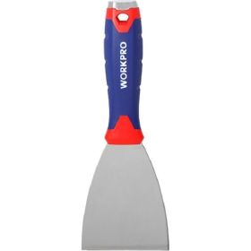 Шпатель WORKPRO гибкий, нержавеющая сталь, 60 мм WP321010 (артикул 27727962) – фото 1