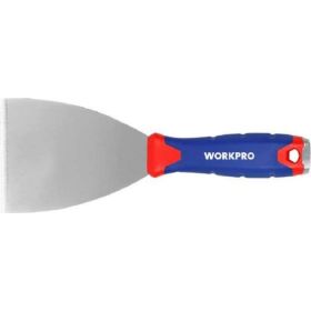 Шпатель WORKPRO гибкий, нержавеющая сталь, 60 мм WP321010 (артикул 27727962) – фото 2