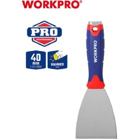 Шпатель WORKPRO гибкий, нержавеющая сталь, 60 мм WP321010 (артикул 27727962) – фото 3
