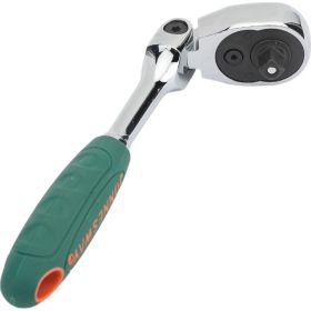 Трещоточная рукоятка Jonnesway R4102 с шарниром 1/4 DR, 36 зубцов, 155 мм 46382 (артикул 22197657) – фото 3