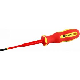 Шлицевая отвертка NORGAU VDE N172- 4,0х100 Slim 067063140 (артикул 17760832) – фото 1