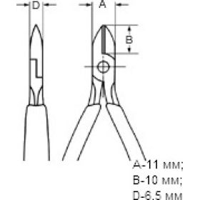 Прецизионные бокорезы для электроники KNIPEX KN-7912125ESD (артикул 14978299) – фото 2