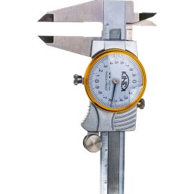 Стрелочный штангенциркуль Kinex DIN 862 150/40 мм, 0,02 мм 6013-02-150 (артикул 15979524) – фото 3