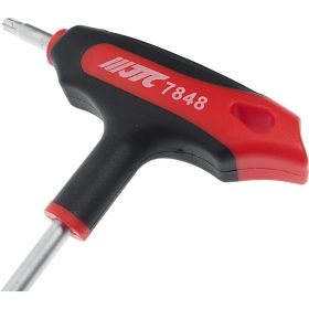 Двусторонний ключ TORX с отверстием и Т-образной рукояткой JTC T27H JTC-784827 (артикул 25788227) – фото 3