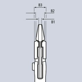 Клещевой ключ KNIPEX KN-8605180T (артикул 15694264) – фото 3