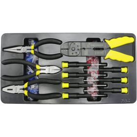 Тележка инструментальная с набором инструментов 253пр. WMC TOOLS WMC-253 (артикул 27098606) – фото 4