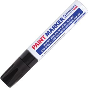 Лаковый маркер-краска BRAUBERG PRO PLUS paint marker 8 мм, черный, нитро-основа, алюминиевый корпус 151455 (артикул 16475332) – фото 4