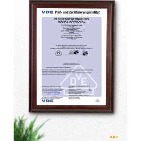 Диэлектрические удлиненные плоскогубцы DELI dl512106 160мм (сертификат vde до 1000в, сталь cr-v, рукоять pp+tpr) 110601 (артикул 28216508) – фото 7