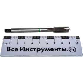 Машинный метчик Ruko М 10 Шаг 1.0 мм HSSE 260100E (артикул 16526306) – фото 3